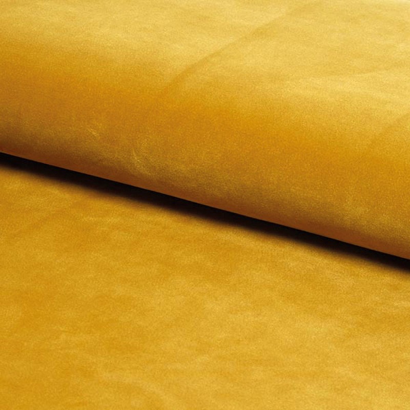 FOTEL ROZKŁADANY OLIMP VELVET CURRY BLUVEL 68