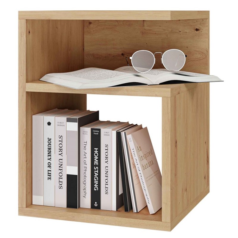 SZAFKA NOCNA STOLIK KOMODA SYPIALNIA TINI DĄB ARTISAN