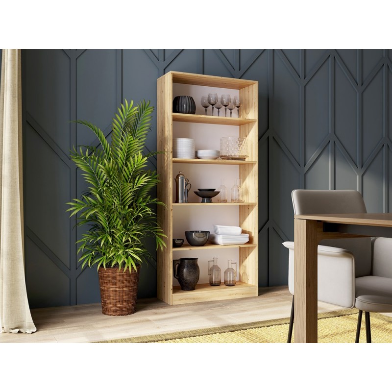 REGAŁ R80 - DĄB ARTISAN