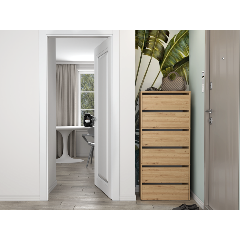 SZAFKA NA BUTY MODO DĄB ARTISAN