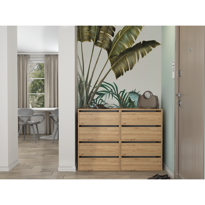 SZAFKA NA BUTY MODO DĄB ARTISAN