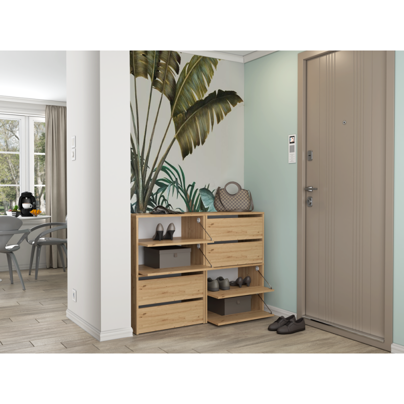 SZAFKA NA BUTY MODO DĄB ARTISAN