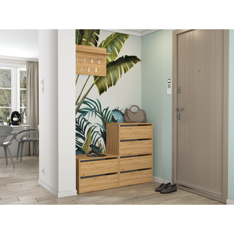 SZAFKA NA BUTY MODO DĄB ARTISAN