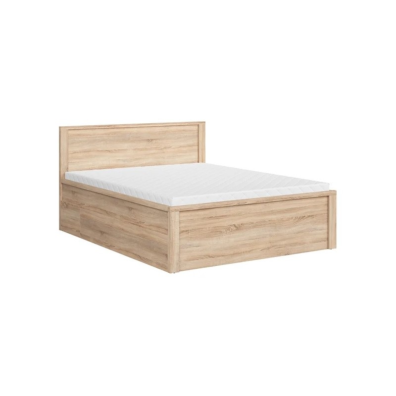 Łóżko 160 Kaspian Black Red White