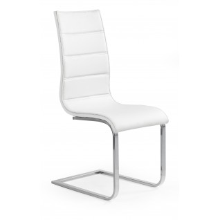 K104 krzesło biały/biały ekoskóra (2p 4szt)