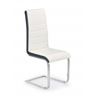 K132 krzesło biało-czarny (2p 4szt)