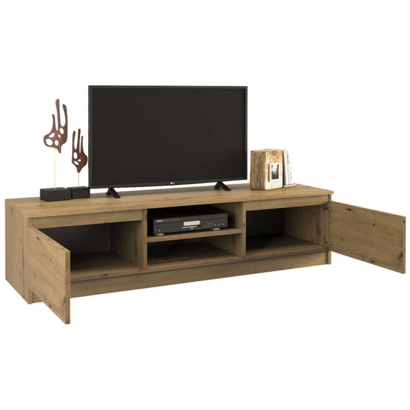 STOLIK RTV 140 - DĄB ARTISAN