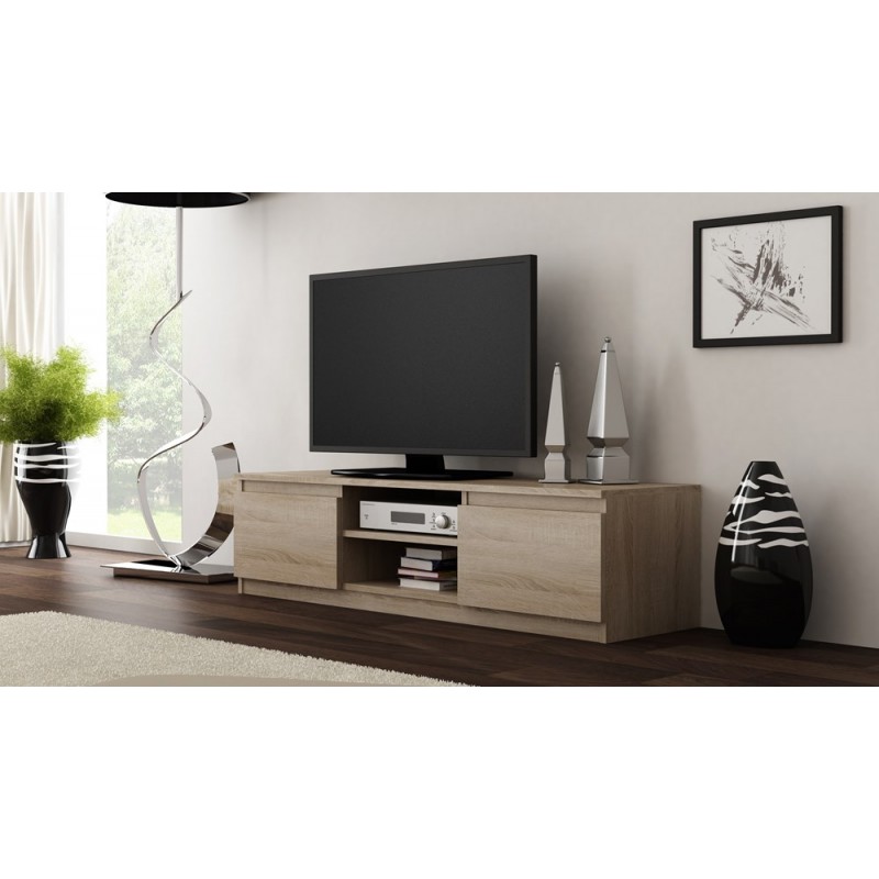 STOLIK RTV MALWA 140 - DĄB SONOMA