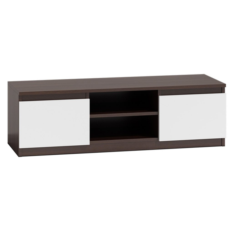 STOLIK RTV 120 - WENGE / BIEL