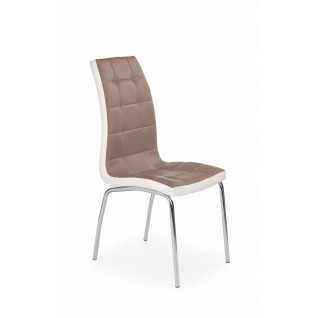 K186 krzesło cappuccino - biały (1p 4szt)
