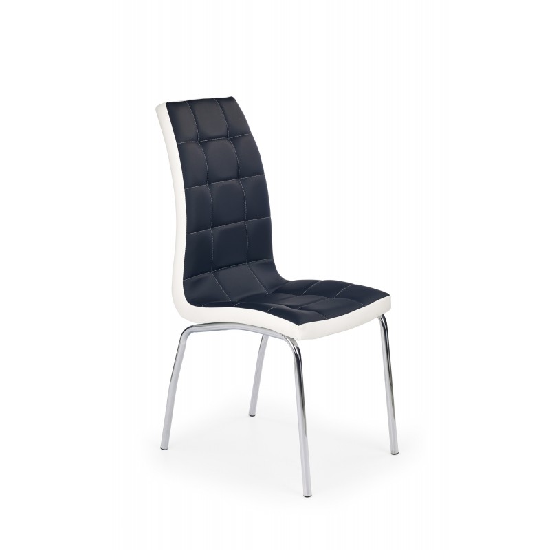 K186 krzesło czarno - białe (1p 4szt)