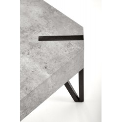 EMILY ława beton / czarny (1p 1szt)