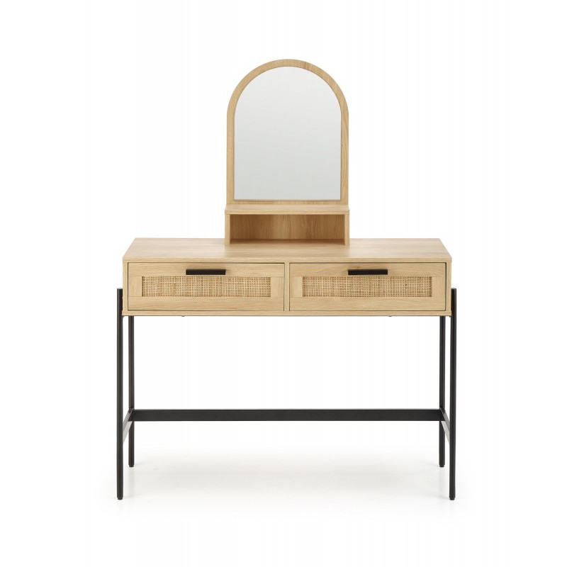 CARMEN konsolka naturalny / czarny