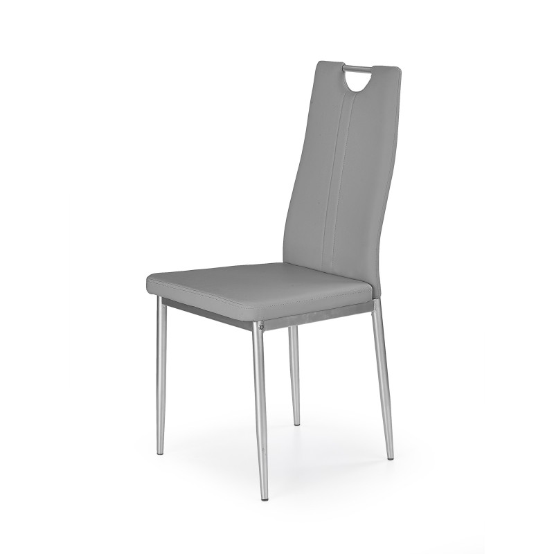Krzesło tapicerowane Peony szare