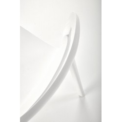 K490 krzesło plastik biały