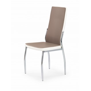 K210 krzesło cappucino / biały (1p 4szt)
