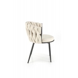 Krzesło tapicerowane Subtle beżowe