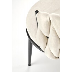 Krzesło tapicerowane Subtle beżowe