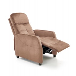 Rozkładany fotel wypoczynkowy Nyx Beżowy