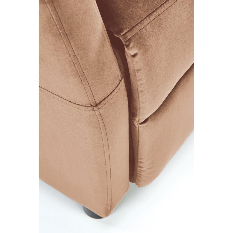 Rozkładany fotel wypoczynkowy Nyx Beżowy