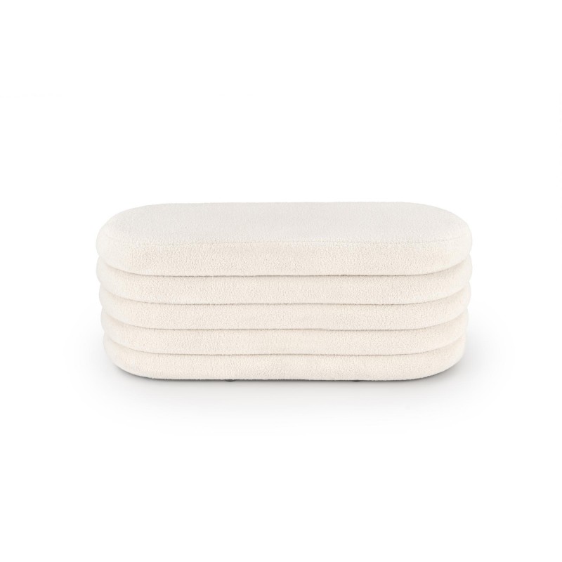 BLISS ławka z funkcją pojemnika, kremowy