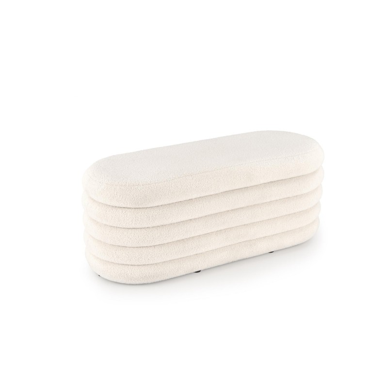 BLISS ławka z funkcją pojemnika, kremowy