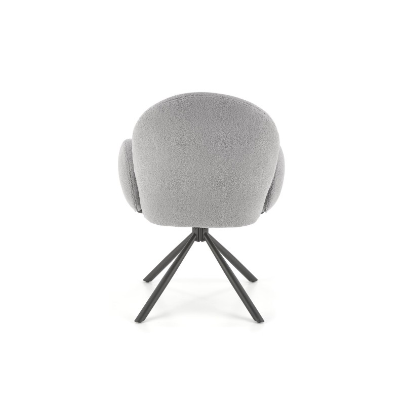 K498 krzesło popielaty