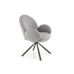 K498 krzesło popielaty