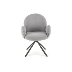 K498 krzesło popielaty