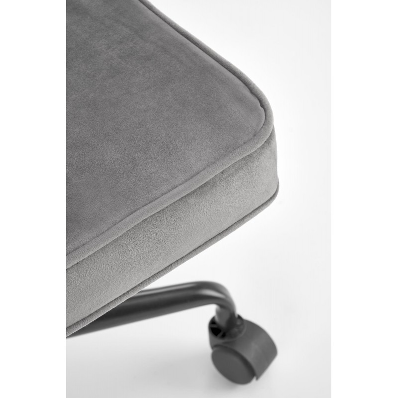 FIDEL fotel gabinetowy popielaty