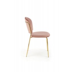 K499 krzesło różowy