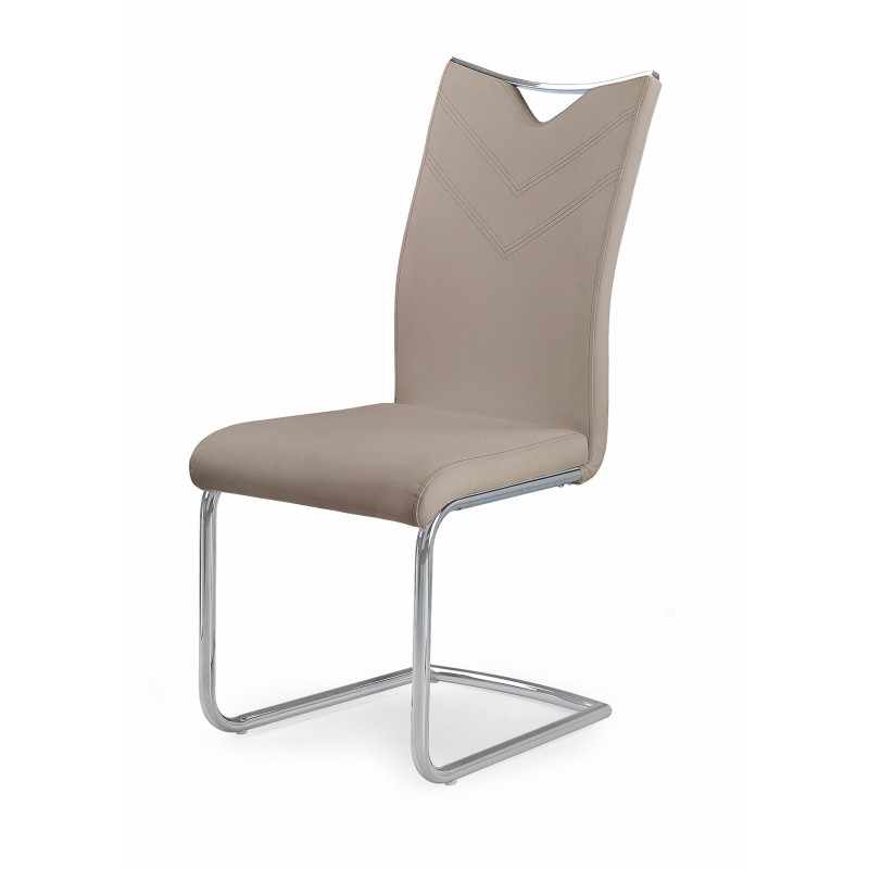 Krzesło tapicerowane Luxe cappuccino