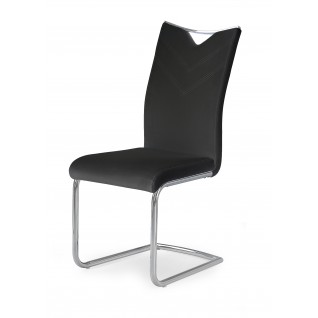Krzesło tapicerowane Luxe czarne