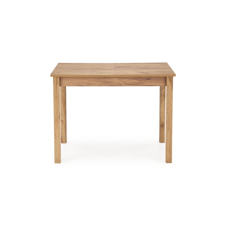 GINO stół rozkładany blat - dąb craft, nogi - dąb craft