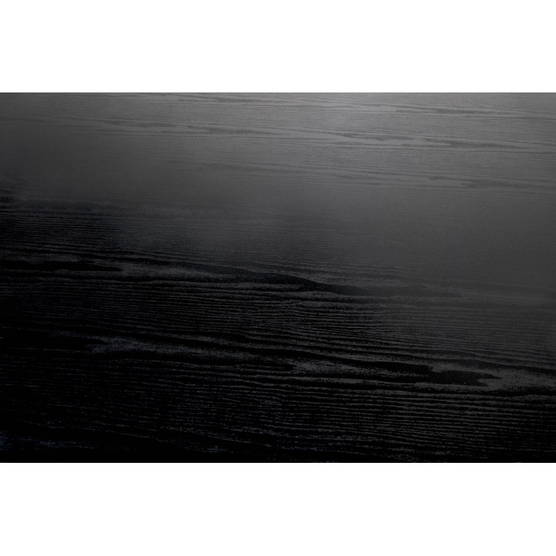 GINTER stół okrągły, czarny