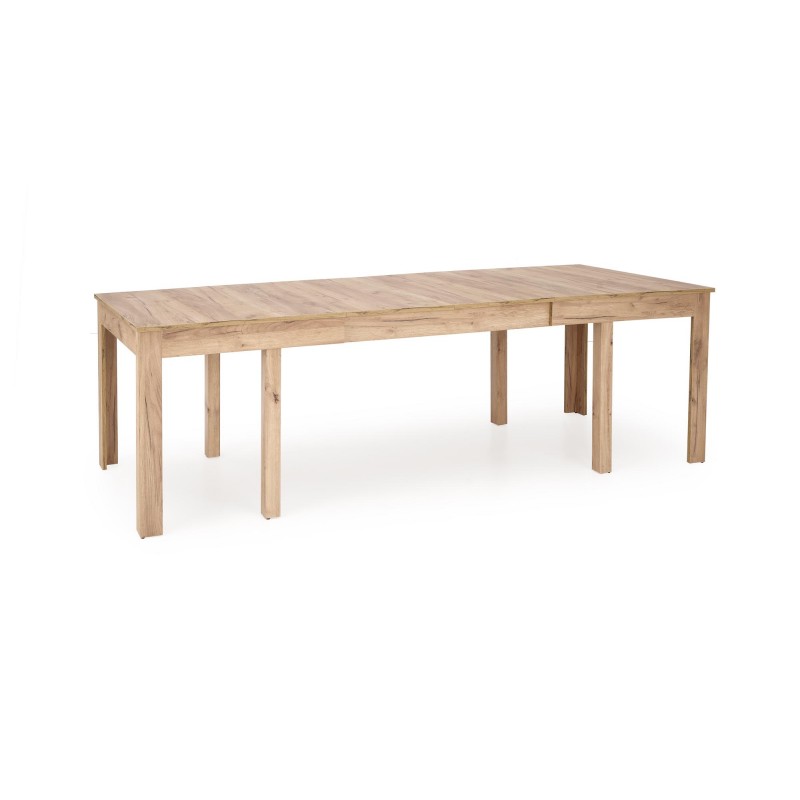 SEWERYN 160/300 cm stół kolor dąb craft (160-300x90x76 cm)