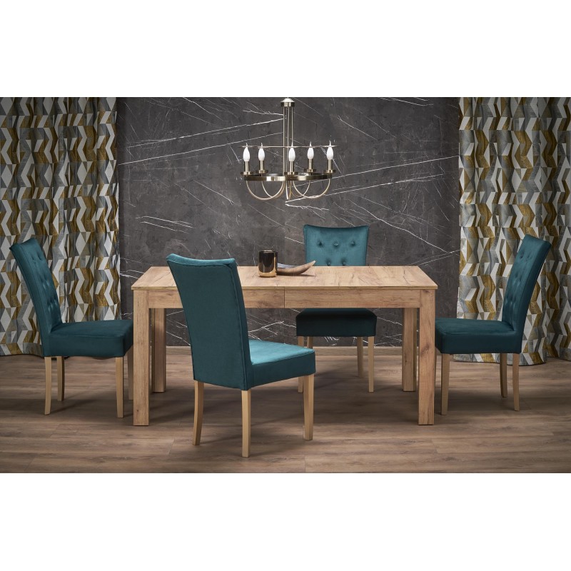 SEWERYN 160/300 cm stół kolor dąb craft (160-300x90x76 cm)