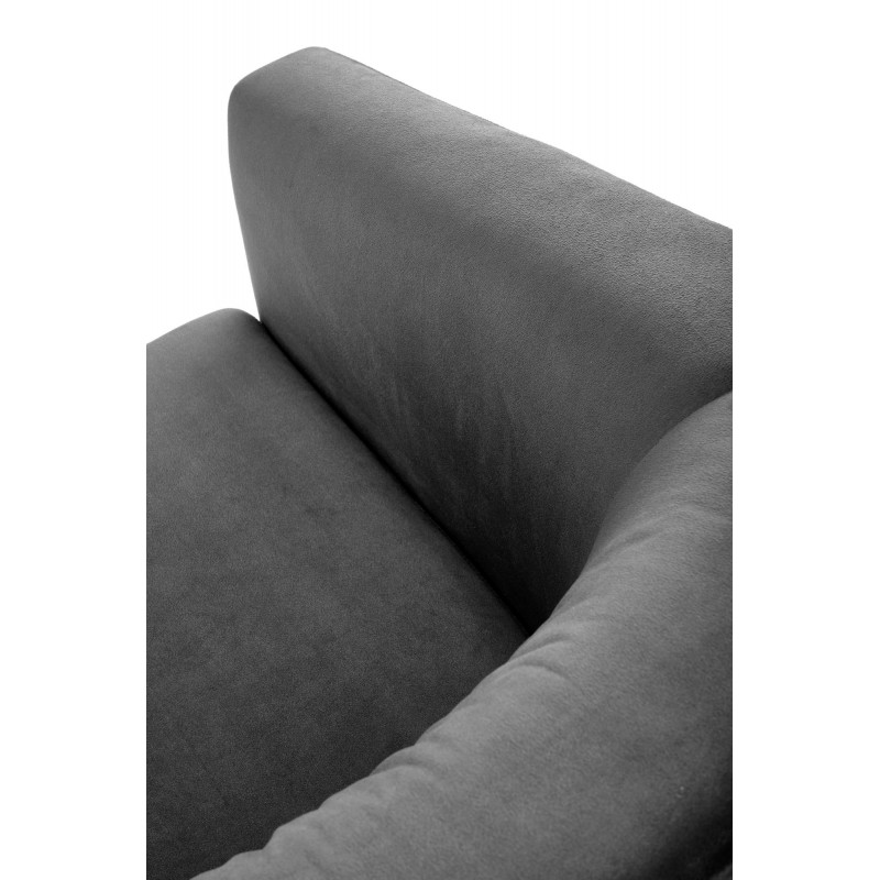 Klasyczny fotel wypoczynkowy Wind popielaty