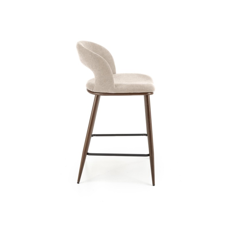 H114 hoker beżowy / orzechowy