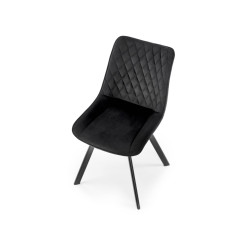 K520 krzesło nogi - czarne, siedzisko - czarny