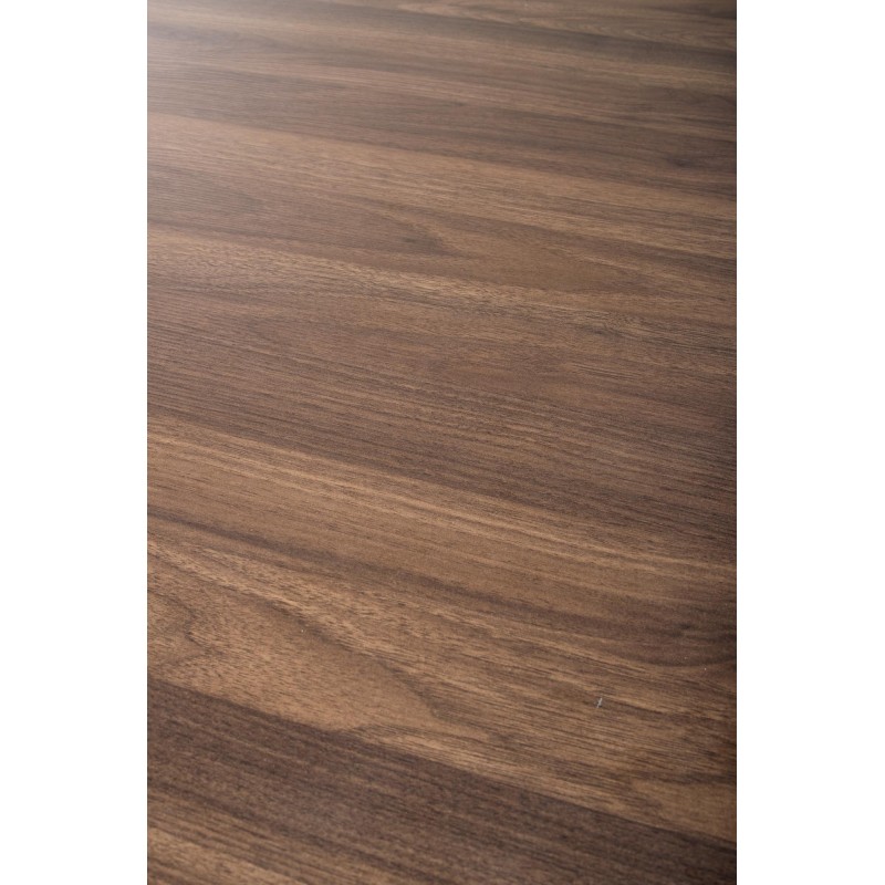 OLMO stół okrągły, dąb złoty / czarny