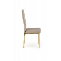 Krzesło tapicerowane Grace cappuccino
