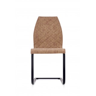 K265 krzesło czarny / brązowy / dąb miodowy (2p 4szt)