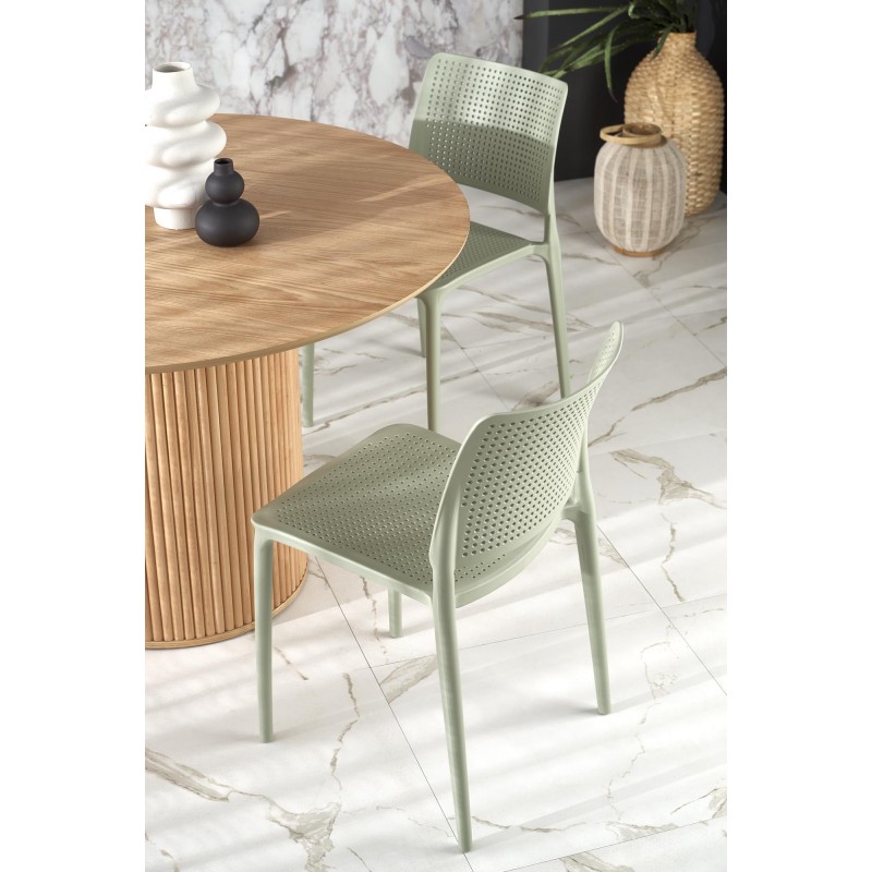 LOPEZ stół okrągły, dąb naturalny