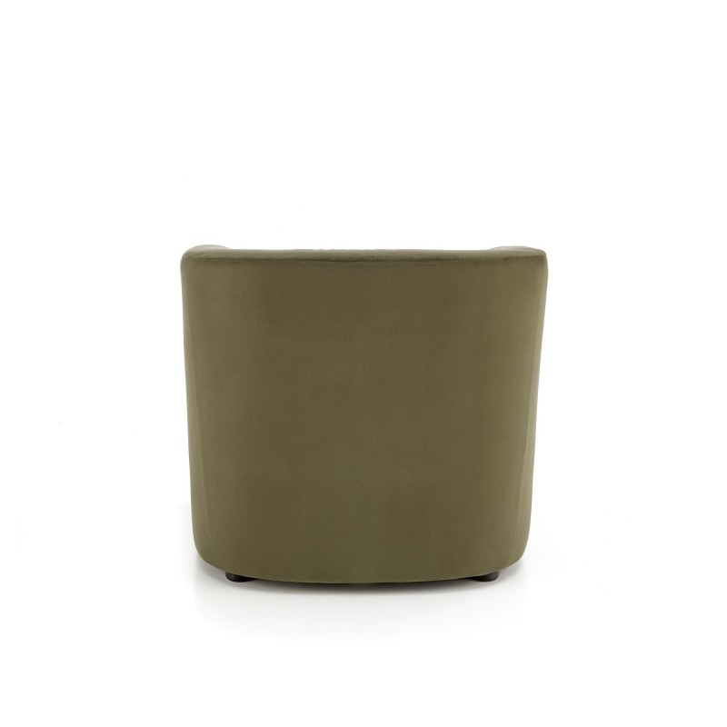 Klasyczny fotel wypoczynkowy Wind zielony