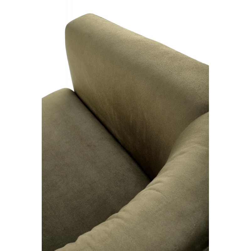 Klasyczny fotel wypoczynkowy Wind zielony