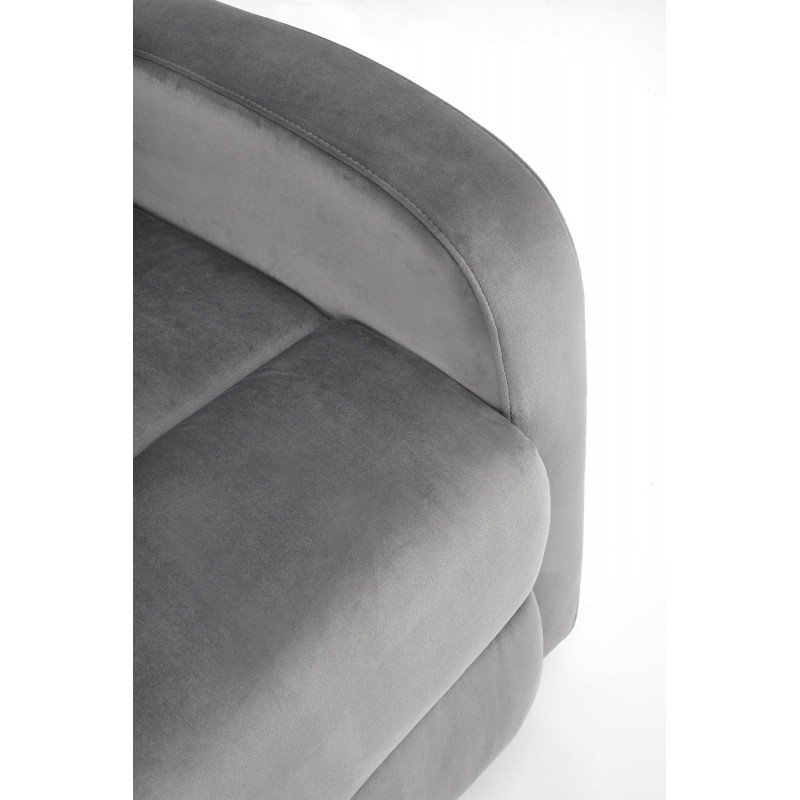 Rozkładany fotel Forest z funkcją kołyski popielaty