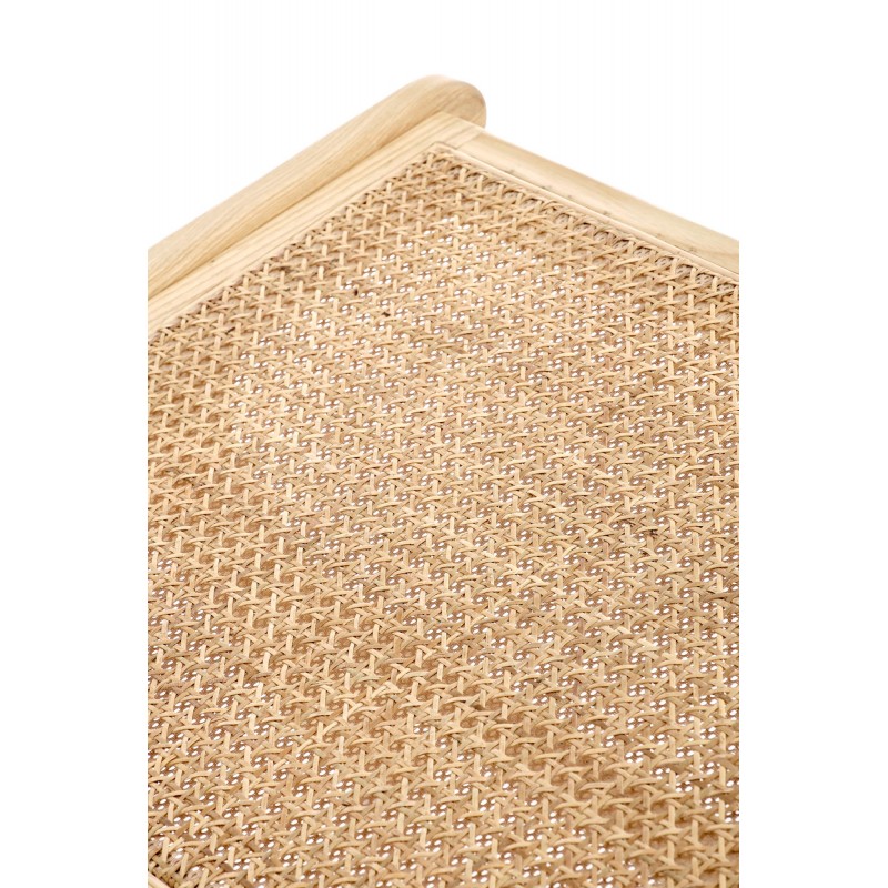 Minimalistyczny fotel wypoczynkowy Ember naturalny