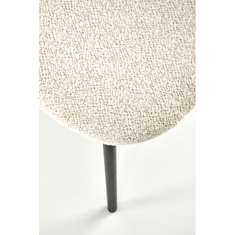 K497 krzesło kremowy