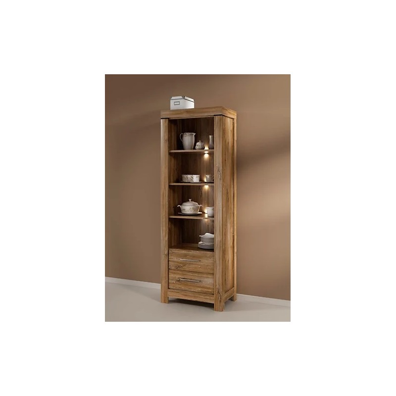 Regał 2S Gent Black Red White